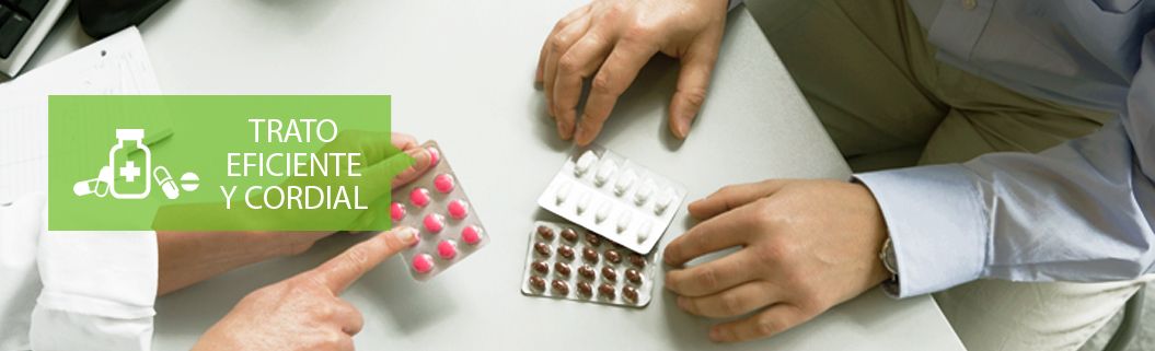 Farmacia González muestra de medicamentos